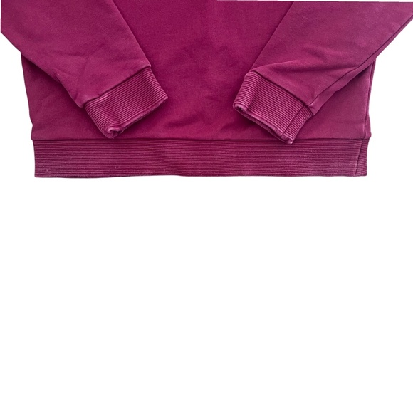 Lacoste Long Sleeve Sweater Mens M Burgundy Red Croc Crewneck Pullover Preppy - Picture 5 of 11